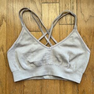 Aerie Seamless Strappy Padded Bralette size Medium